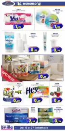 Volantino Punto Shopping Megastore Pagina 6: Sacco spazzatura assortito €0,79, Piatti Piani/ Fondi/ Quadri Major €1,99