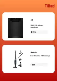 Skousen kundeavis uke 38 Side 4: Electrolux Clean 500 cordless €1.999,00, Aeg fbb65707pb underbygd oppvaskmaskin €6.999,00