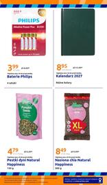 Action gazetka tydzień 38 Strona 36: Pestki dyni Natural Happiness €4,79, Baterie Philips Alkaline Power Plus AAA €3,99