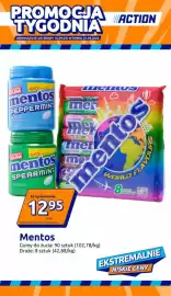 Action gazetka tydzień 38 Strona 1: Mentos Gumy do żucia lub draże €12,95