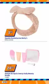 Action gazetka tydzień 38 Strona 18: Opaska kosmetyczna Betty's €3,95, Zestaw do mycia twarzy Kaily Beauty Studio €24,95