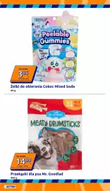 Action gazetka tydzień 38 Strona 34: Żelki do obierania Cokok Mixed Soda €3,95, Przekąski dla psa Mr. Goodlad €14,99
