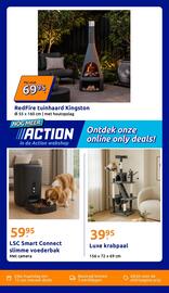 Action folder week 38 Pagina 36: Redfire tuinhaard kingston €69,95, Luxe krabpaal €39,95