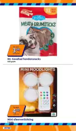 Action folder week 38 Pagina 32: Mini sfeerverlichting €4,49, Mr. Goodlad hondensnacks €3,49