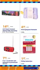 Action folder week 38 Pagina 33: Verzorgingsset Namaste €4,95, 4-in-1 noodradio met zaklamp en powerbank €7,95