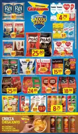Encarte Supermercados Guanabara Página 2: Café Pimpinela tradicional €25,80, Salgadinho de Batala Crocca €8,75