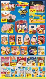 Encarte Supermercados Guanabara Página 5: Filé de merluza €18,74, Filé de tilápia sadia €21,98
