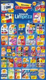 Encarte Supermercados Guanabara Página 8: Alvejante Vanish Refil €6,99, Amaciante Urca 2 Litros €4,98