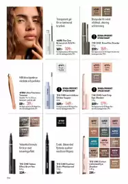 Oriflame reklamblad Sida 104: The One Browcara Lift & Fix €109,00, The One Lash & Brow Glitter Topper €149,00
