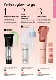Oriflame reklamblad Sida 109: The one make-up pro on screen finish primer €169,00