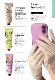 Oriflame reklamblad Sida 127: Love Nature Caring Hand Cream with Organic Avocado Oil €59,00