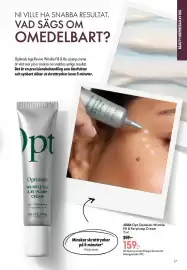 Oriflame reklamblad Sida 17: Optimals Wrinkle Fill & Re-plump Cream €159,00