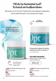 Oriflame reklamblad Sida 76: Opt Optimals Hydra Radiance Light Cream €179,00, Opt Optimals Hydra Radiance Rich Cream €149,00