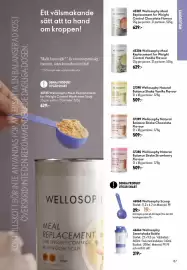 Oriflame reklamblad Sida 87: Welloosophy meal replacement for weight control chocolate flavour €629,00