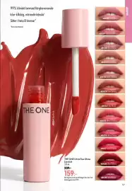 Oriflame reklamblad Sida 97: The One ultra flex shine lipstick €159,00