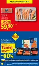 Lidl gazetka Strona 18: Łosoś atlantycki porcje z fileta XXL 8-pak €59,90