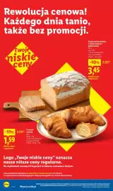 Lidl gazetka Strona 20: Chleb żytni bez drożdży z niskim indeksem glikemicznym €3,45, Croissant maślany €1,59