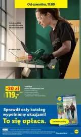 Lidl gazetka Strona 37: Pilarka akumulatorowa Parkside €119,00
