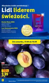 Lidl gazetka Strona 40: Śliwki polskie luzem €3,99
