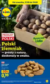 Lidl gazetka Strona 41: Polskie ziemniaki jadalne luzem Ryneczek Lidla €0,99