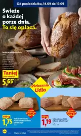Lidl gazetka Strona 51: Chałka z kruszonką €5,29, Minicalzone margherita z mozzarellą i pomidorami €4,99