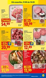Lidl gazetka Strona 54: Polski kurczak mięso z nogi XXL Rzeźnik €16,99, Polski kurczak skrzydła XXL Rzeźnik €7,99