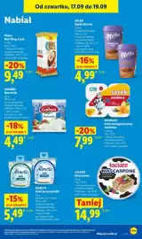 Lidl gazetka Strona 61: Łosoś atlantycki porcje z fileta XXL €59,90, Dorada patroszona XXL 2 szt €4,49
