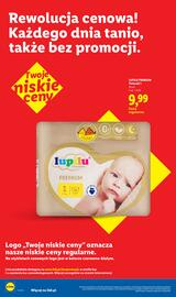 Lidl gazetka tydzień 38 Strona 32: Lupilu Premium Pieluszki 1 €9,99