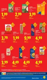 Lidl gazetka tydzień 38 Strona 23: Makaron bez glutenu €3,99, Kasza jęczmienna wiejska Kuchnia Lidl €1,99