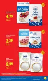 Lidl gazetka tydzień 38 Strona 25: Cukier drobny €4,29, Cukier puder €2,39
