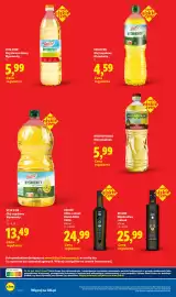 Lidl gazetka tydzień 38 Strona 26: Olej rzepakowy Wyśmienity €4,59, Oliwa z oliwek Chania Kritis CHOG €24,99