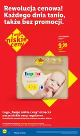 Lidl gazetka tydzień 38 Strona 32: Lupilu Premium Pieluszki 1 €9,99