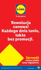 Lidl gazetka tydzień 38 Strona 7: LiDL To się opłaca. Rewolucja cenowa! Każdego dnia tanio, także bez promocji. Artykuły