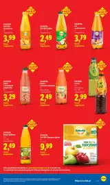 Lidl gazetka tydzień 38 Strona 9: Solevita Nektar jabłkowy €2,49, Sok 100% tłoczony z jabłek Solevita €9,99