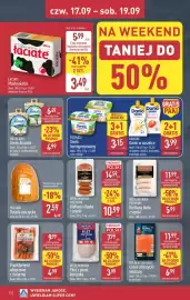 ALDI gazetka Strona 12: Wędliniarnia Premium Kiełbasa śląska z szynki €10,99