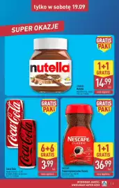 ALDI gazetka Strona 3: Coca-Cola €3,99, NESCAFÉ Kawa rozpuszczalna Classic €36,99