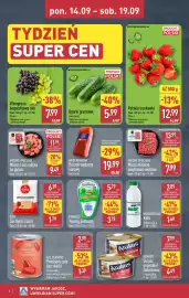 ALDI gazetka Strona 4: Ogórki gruntowe €5,99, Kefir Krasnystaw €1,69