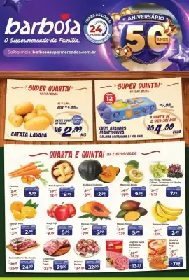 Tabloide Barbosa Supermercados (válido até 17-09)