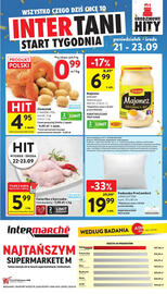 Intermarche gazetka tydzień 38 Strona 48: Ćwiartka z kurczaka €5,99, Majonez dekoracyjny Winiary €6,99