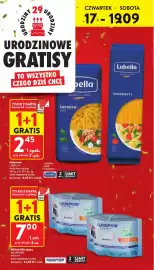 Intermarche gazetka tydzień 38 Strona 2: Makaron Lubella spaghetti €2,45, Wkład filtrujący Aquaphor Maxfor+ €7,00