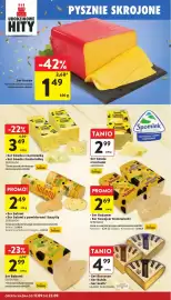 Intermarche gazetka tydzień 38 Strona 22: Ser gouda z czarnuszką Serenada €3,49, Ser gouda z kurkami Serenada €2,99