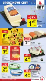 Intermarche gazetka tydzień 38 Strona 23: Ser Gusto Czarnocin €2,99, Serek śmietankowy Łaciate €2,99