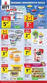 Intermarche gazetka tydzień 38 Strona 24: Jogurt naturalny typ grecki Zott Primo €3,25, Serek Danio w saszetce Danone €2,99