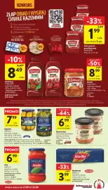 Intermarche gazetka tydzień 38 Strona 33: Koncentrat pomidorowy Pudliszki €1,99, Ketchup łagodny Pudliszki €8,49