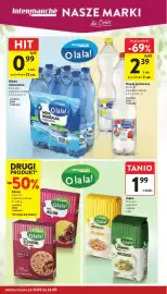 Intermarche gazetka tydzień 38 Strona 34: Woda mineralna O la la! €0,99, Mąka wrocławska O la la! €1,99