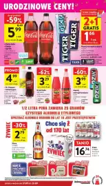 Intermarche gazetka tydzień 38 Strona 37: Piwo Żywiec €2,79, Napój energetyzujący Tiger €1,66
