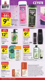Intermarche gazetka tydzień 38 Strona 40: Żel pod prysznic Herbapol €12,99, Mydło w płynie zapas Luksja €6,99