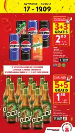 Intermarche gazetka tydzień 38 Strona 5: Piwo Żubr €1,80, Napój gazowany Pepsi €2,00