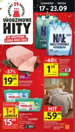 Intermarche gazetka tydzień 38 Strona 6: Kapsułki do prania Perlux €15,00, Pościel bawełniana Faro 160x200 cm €59,99