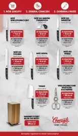 Intermarche gazetka tydzień 38 Strona 9: Nóż szefa Consigli €4,99, Nóż do chleba Consigli €4,99